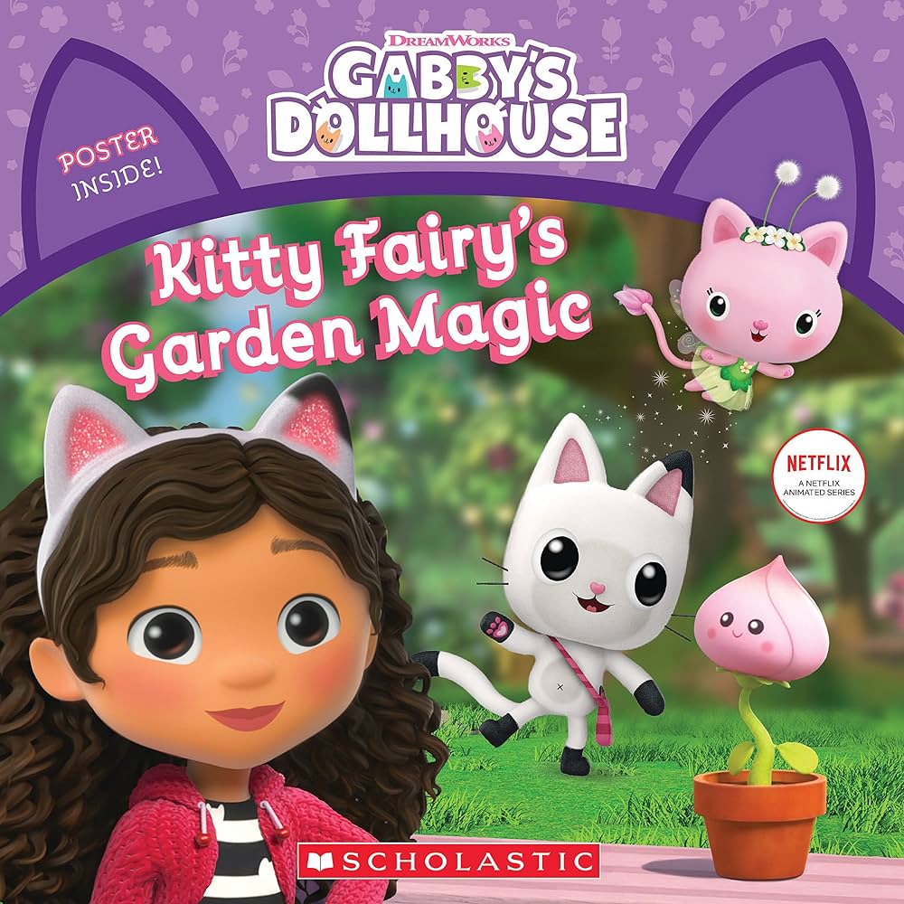 Kitty fairys garden magic gabbys dollhouse storybook gabbys dollhouse martins gabhi books