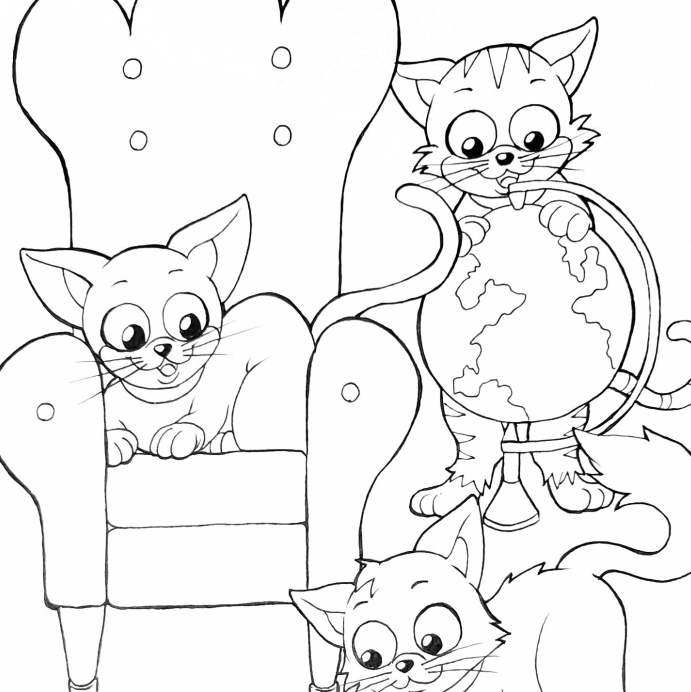 Kitty whimsy free printable colouring page â toronto t rescue