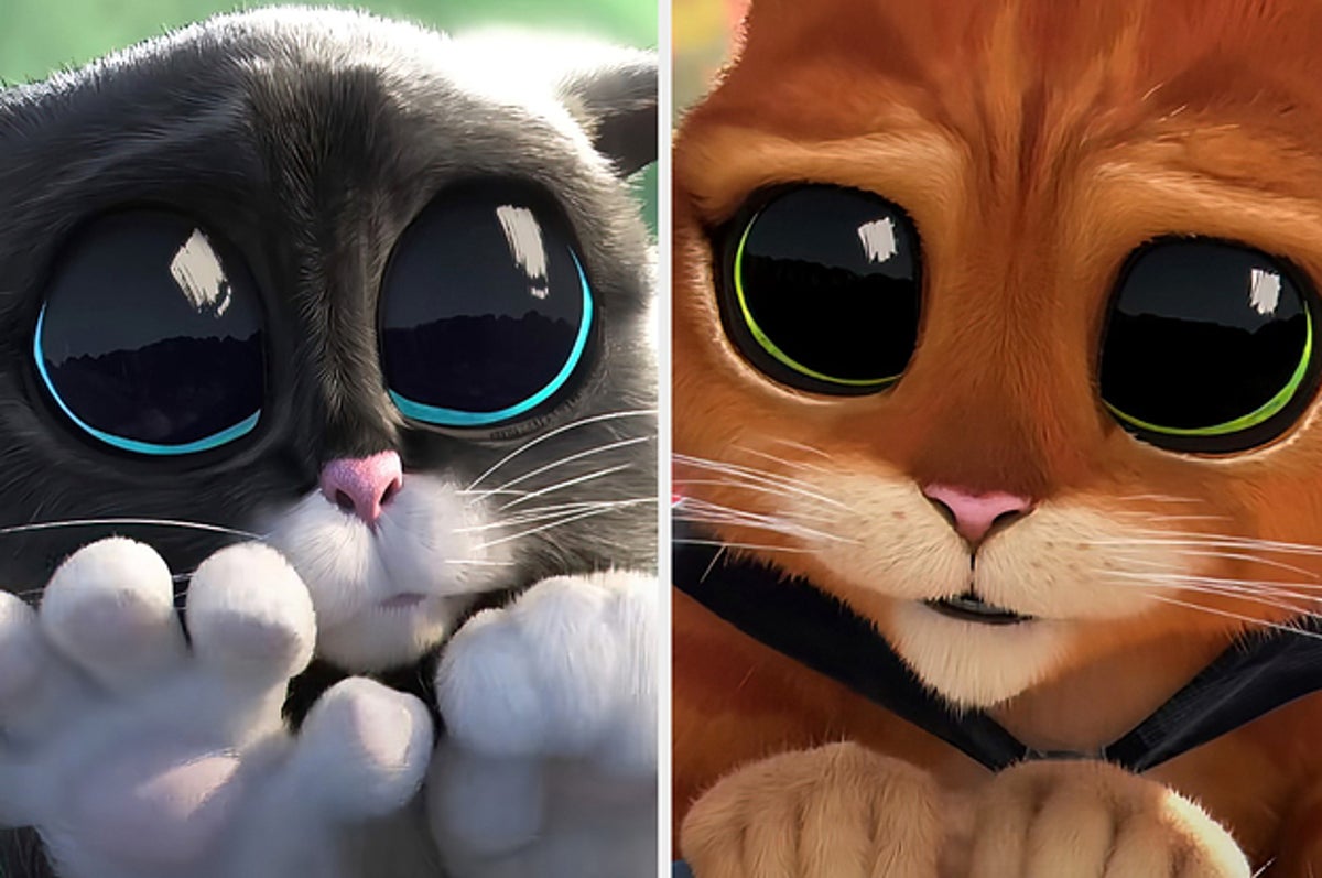 Are you more puss in boots or kitty softpaws