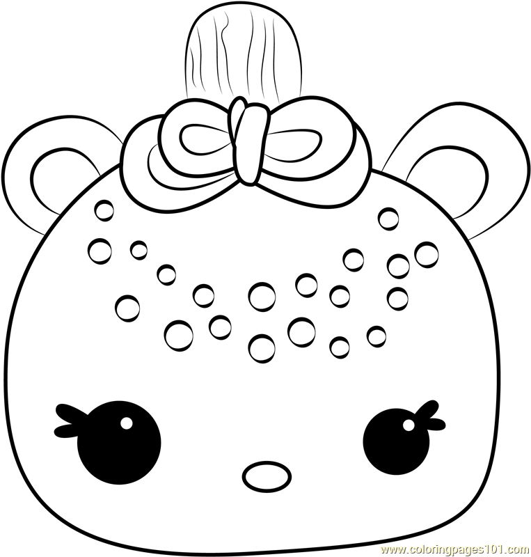 Kiwi freezie coloring page for kids
