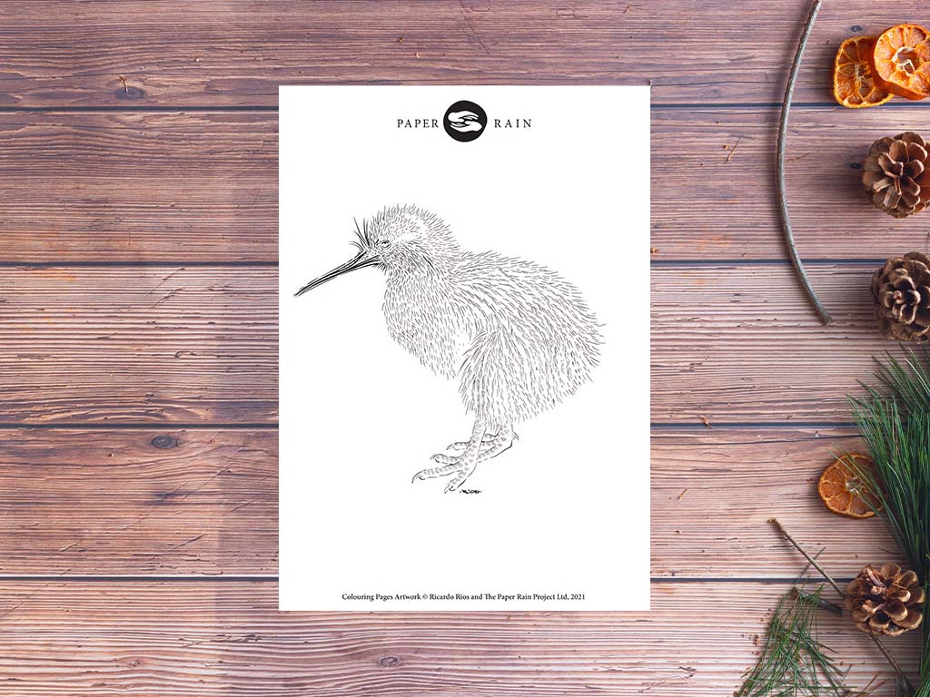 Free louring pages â paper rain
