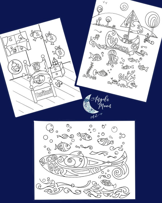 Kiwi colouring book te reo mäori great for kids age yrs through to adult coloring book new zealand aotearoa childrens maori culture