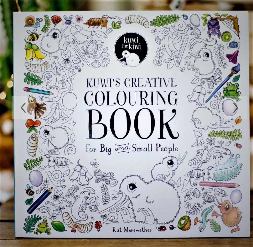 Kuwis creative louring book â the garden party