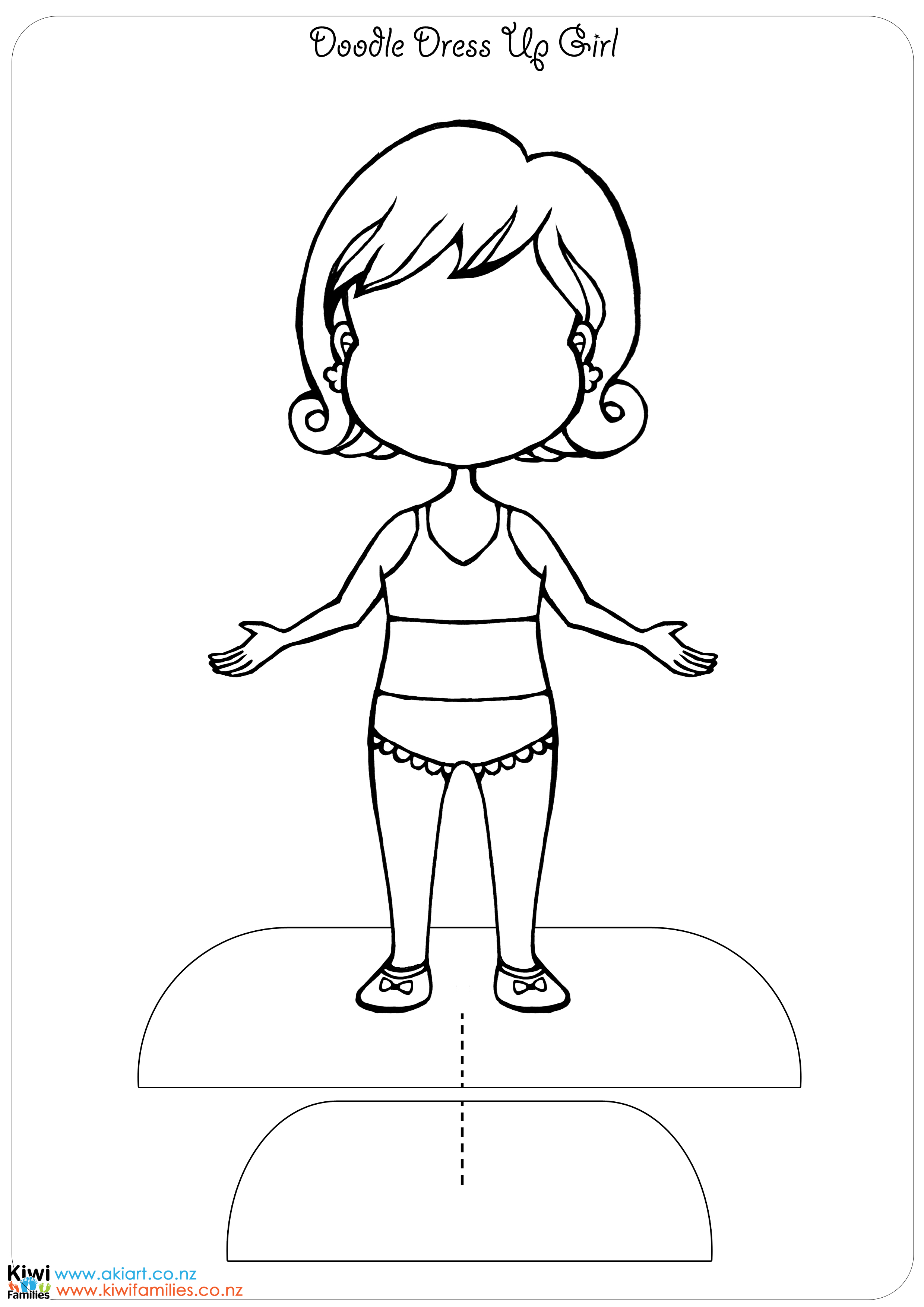 Make your own paper dolls