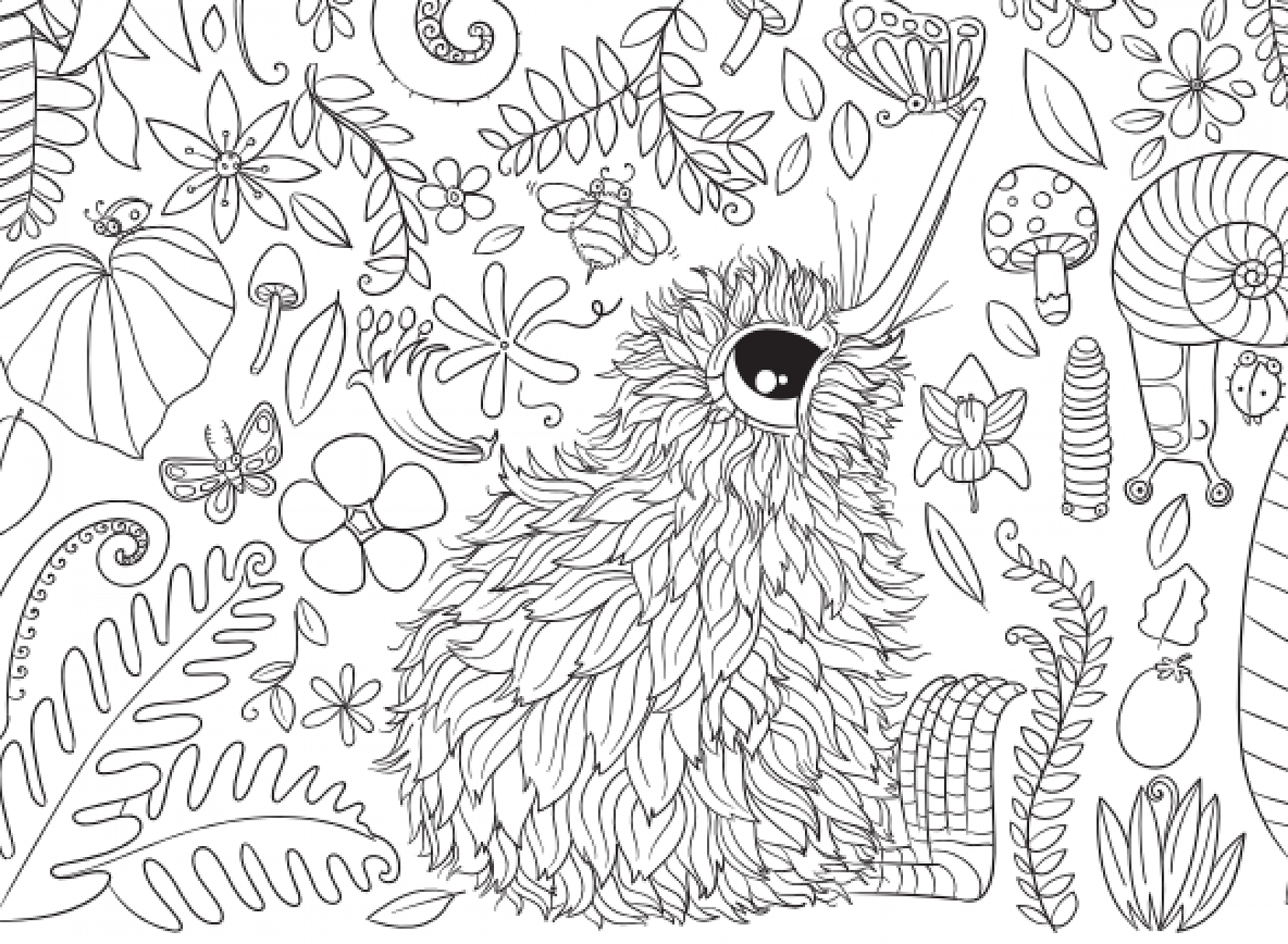 Kuwi the kiwi colouring competition through