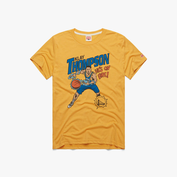Golden state warriors ic book klay thompson mens klay thompson t