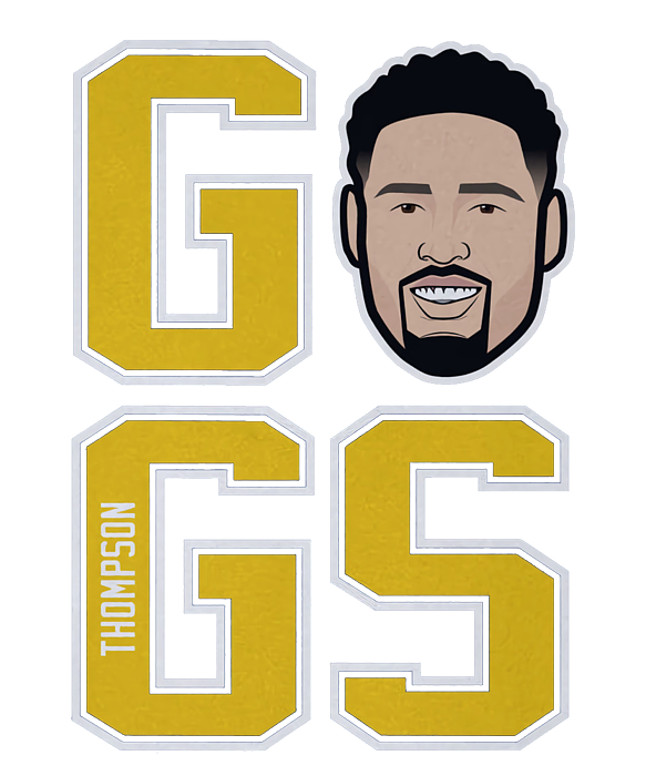 Klay thompson go gs sticker by kelvin kent