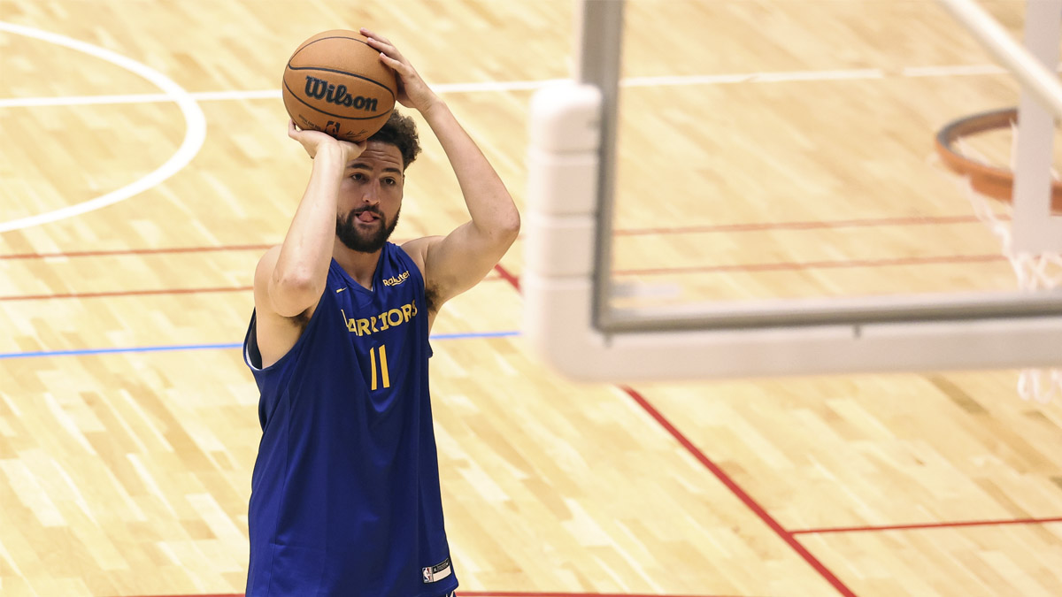 Warriors klay thompson cooks in long