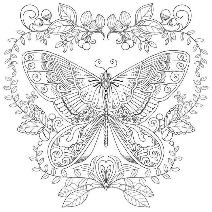 Hanna karlzon coloring pages â best printable and coloring page butterfly coloring page printable adult coloring pages coloring pages