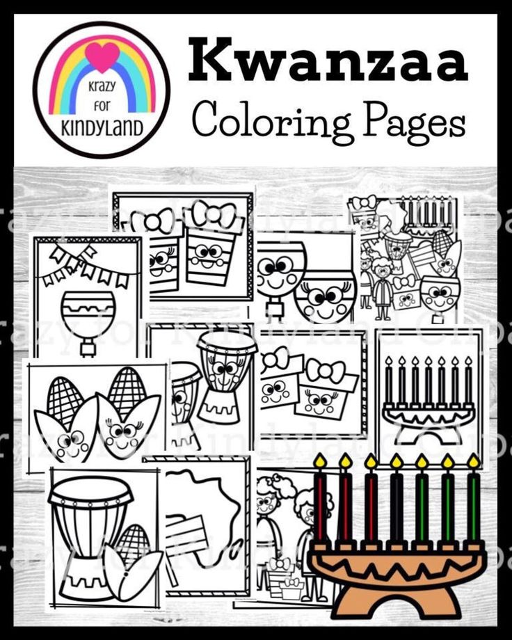 Kwanzaa coloring pag kids coloring pag coloring book
