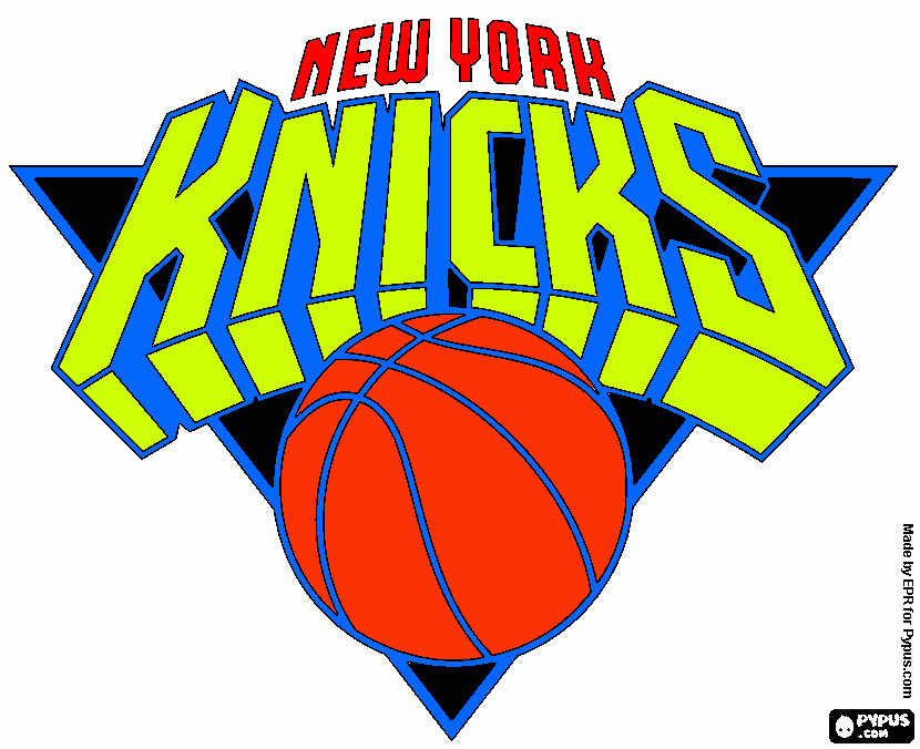 New york knicks coloring page printable new york knicks