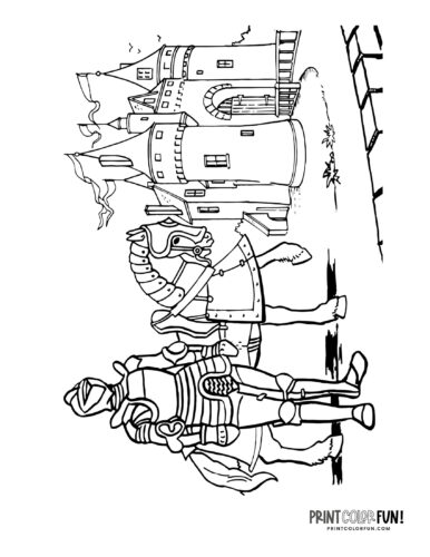 Fun castle clipart coloring pages inspiration creative projects for curious kids at