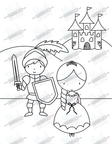 Alien coloring page â