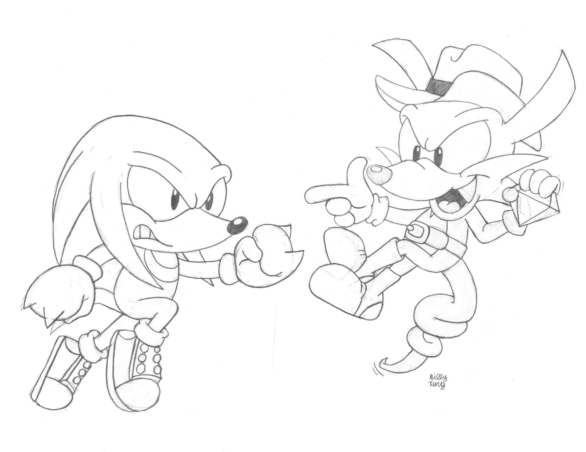 Billy k on x fang springs away from a knuckle sandwich sonicsuperstars httpstcowrjyfkrn x