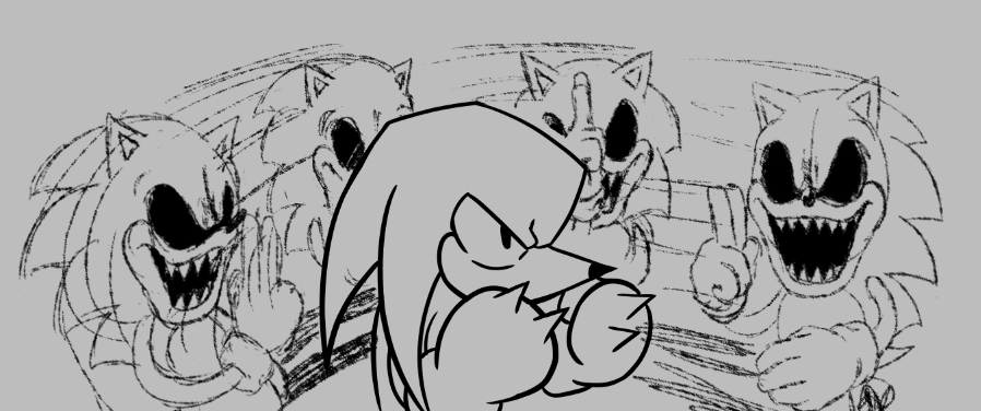 Efe on x sonicexe vs knuckles sonicexe httpstcoszdhjdm x