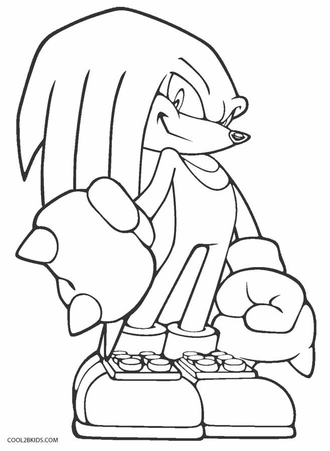 Printable sonic coloring pages for kids coolbkids cartoon coloring pages hedgehog colors coloring pages
