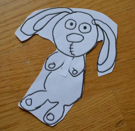 Knuffle bunny storytime craft