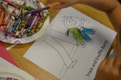 Knuffle bunny storytime craft