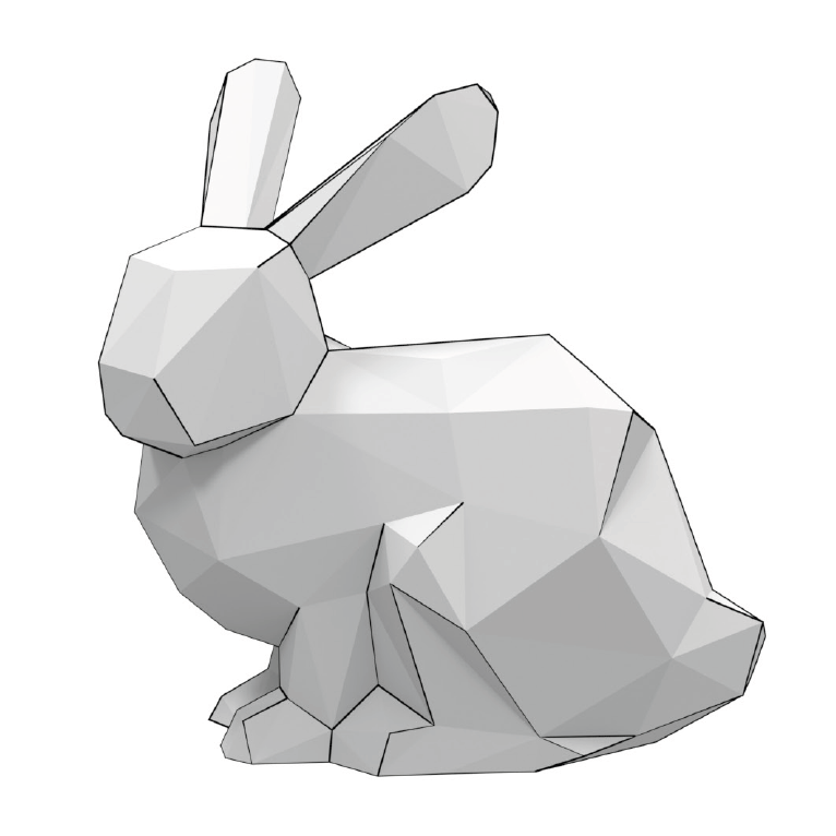 Bunny d papercraft free printable papercraft templates