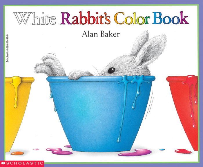 White rabbits color book by alan baker the teacher store