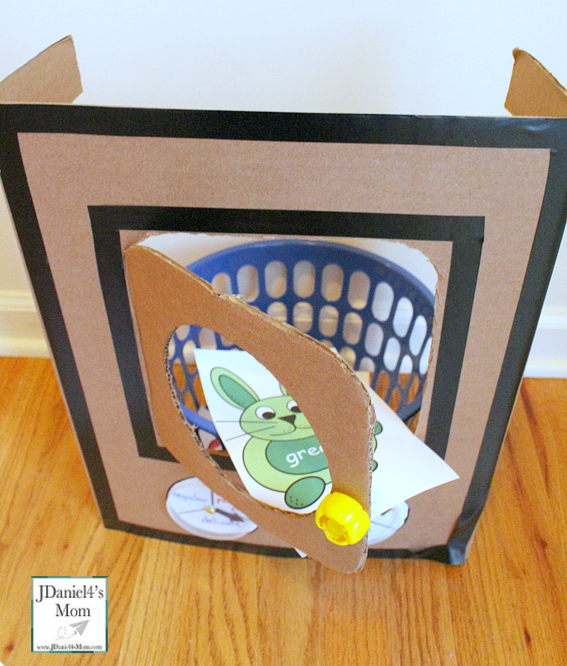 Knuffle bunny color exploration activity