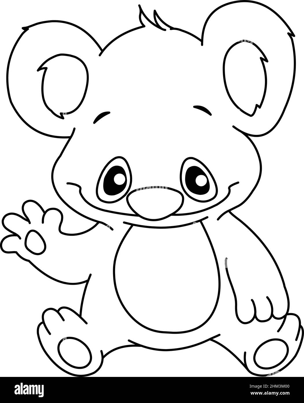 Koala cartoon hi