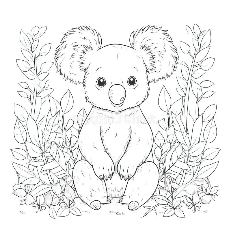 Realistic koala bear stock illustrations â realistic koala bear stock illustrations vectors clipart