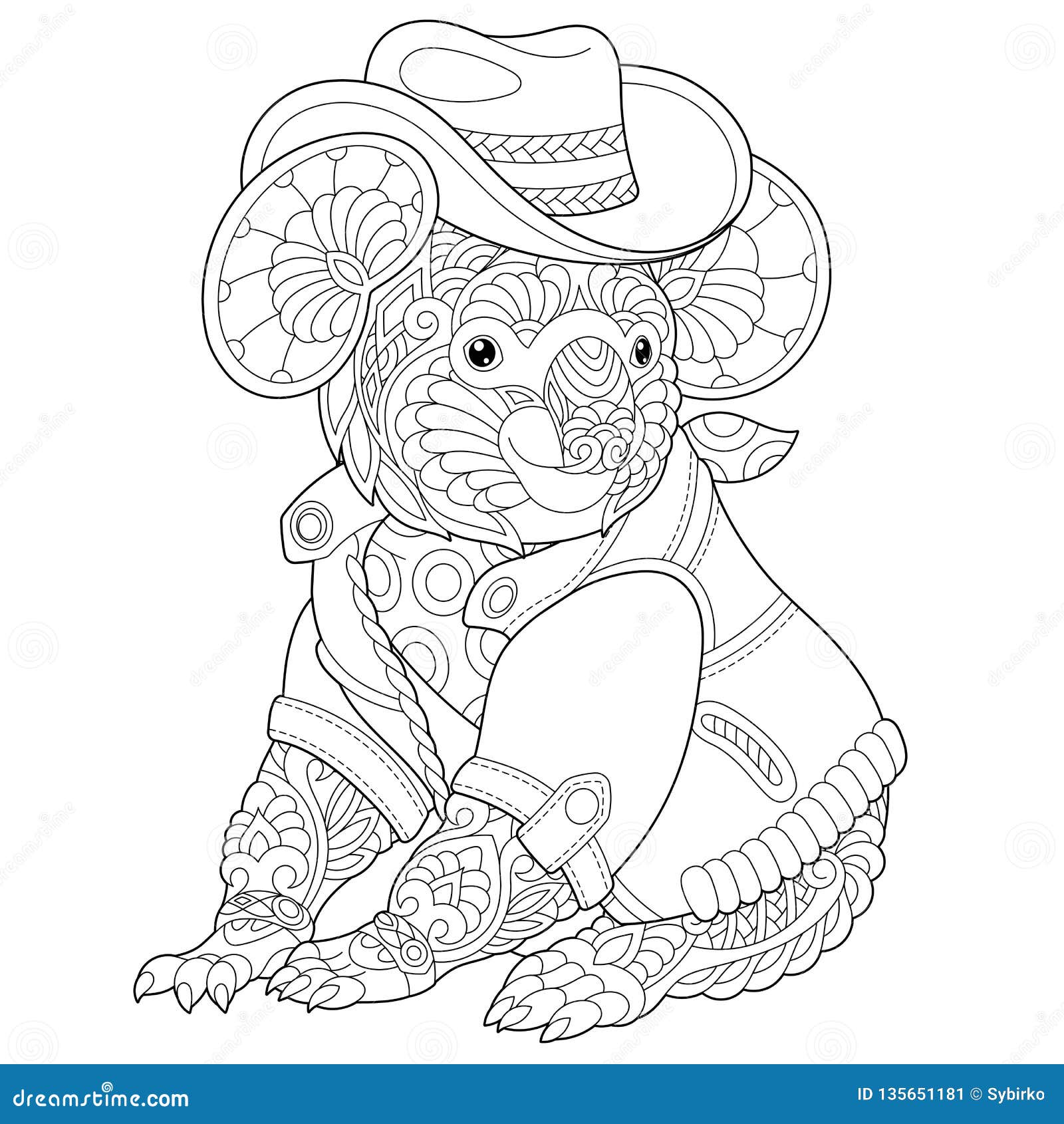 Jacket koala stock illustrations â jacket koala stock illustrations vectors clipart