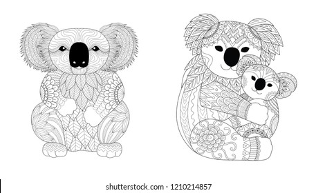 Koala color photos images and pictures