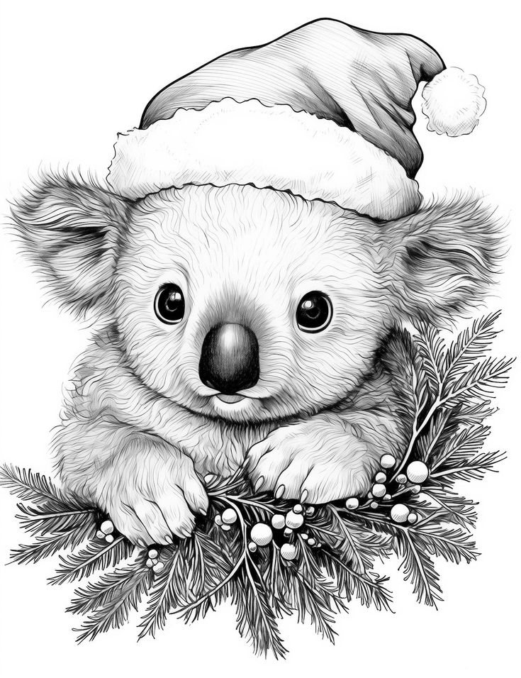 Adorable koala coloring pages for kids and adults pumpkin coloring pages koala tree coloring page