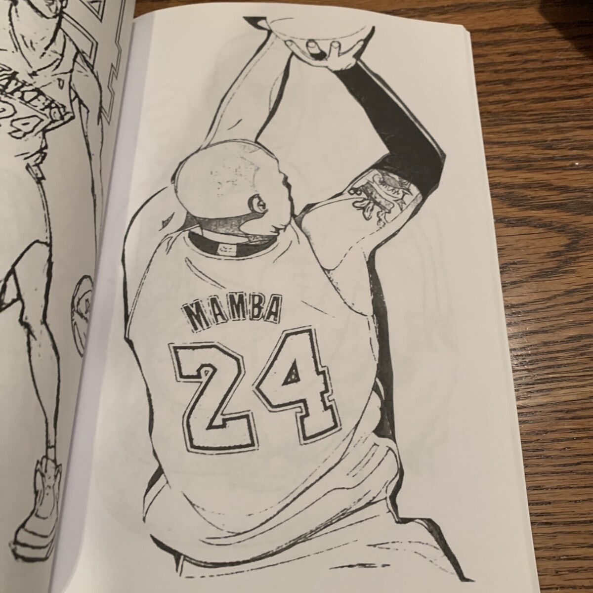 Kobe bryant coloring book
