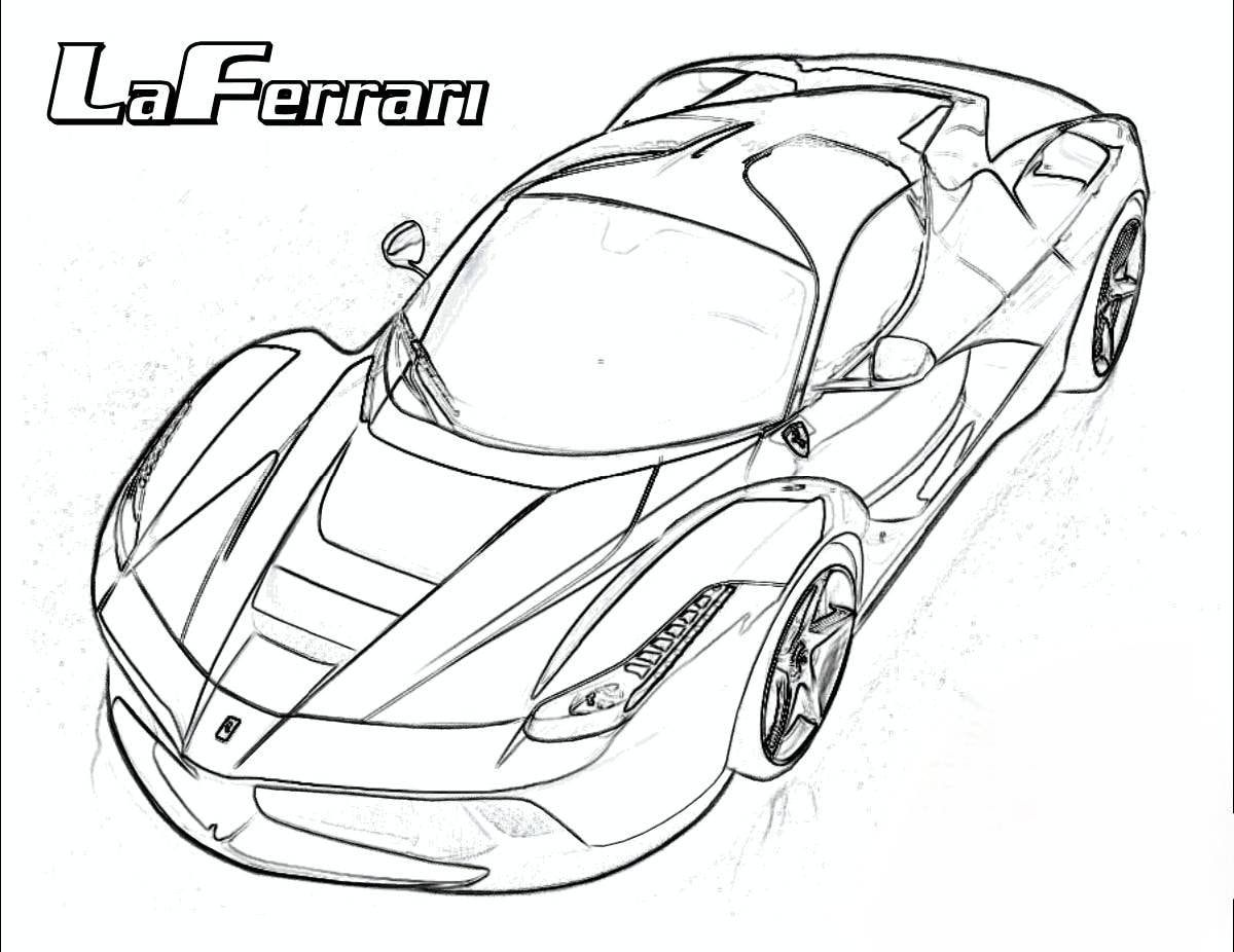 Over pages exotic car printable coloring pages