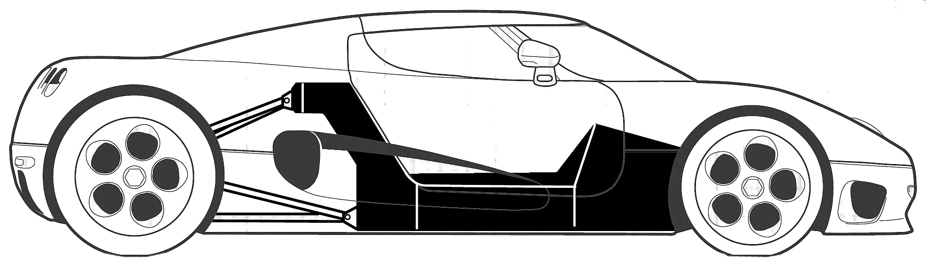 Koenigsegg cc coupe blueprints free