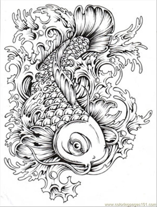 Japanese gardening coloring poster