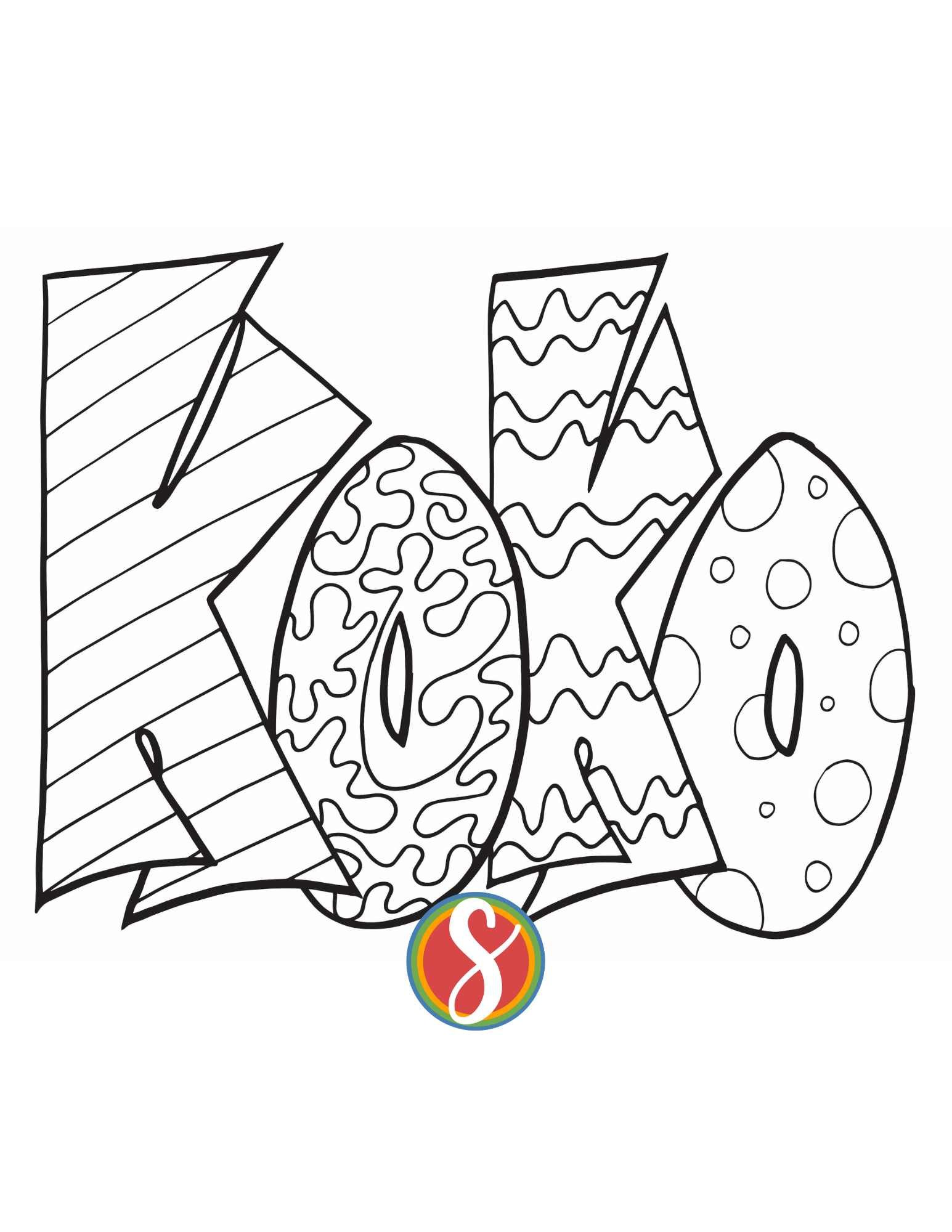 Koko free name coloring page â stevie doodles