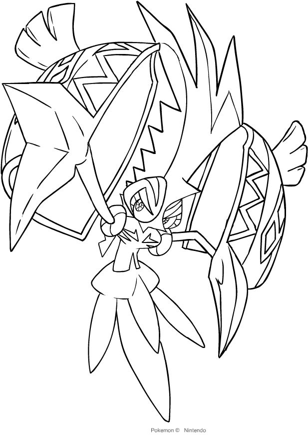 Dibujo de tapu