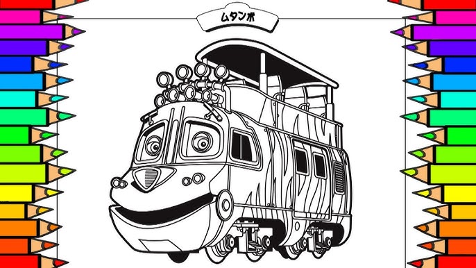 Coloring chuggington koko coloring pages coloring book