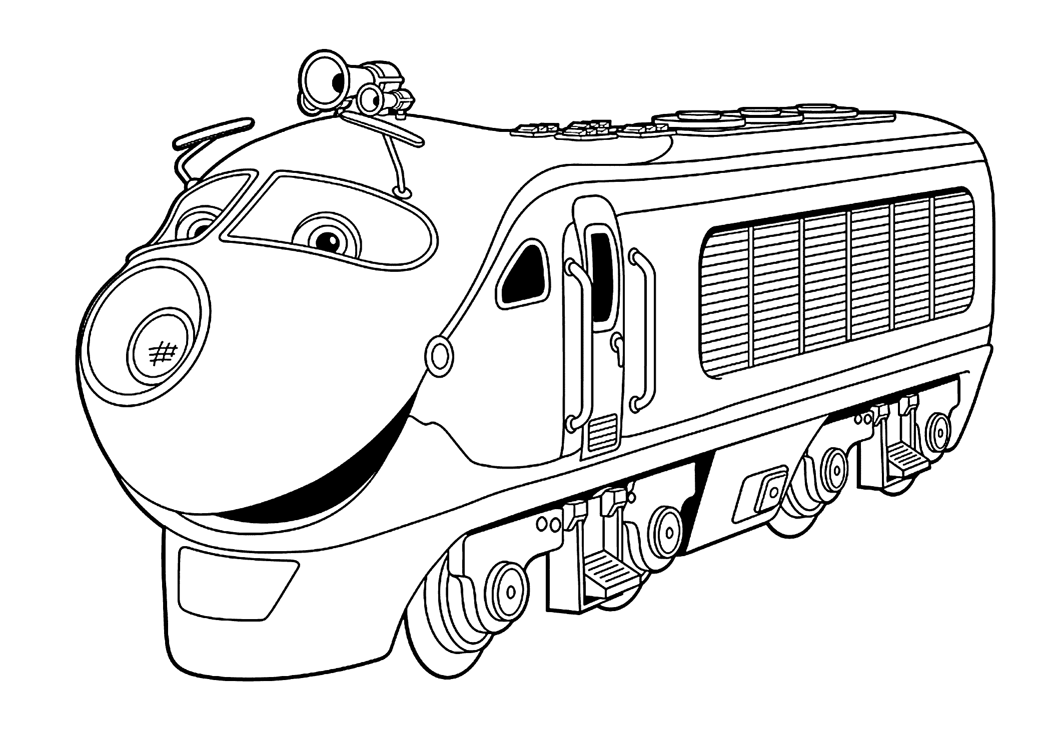 Chuggington coloring pages