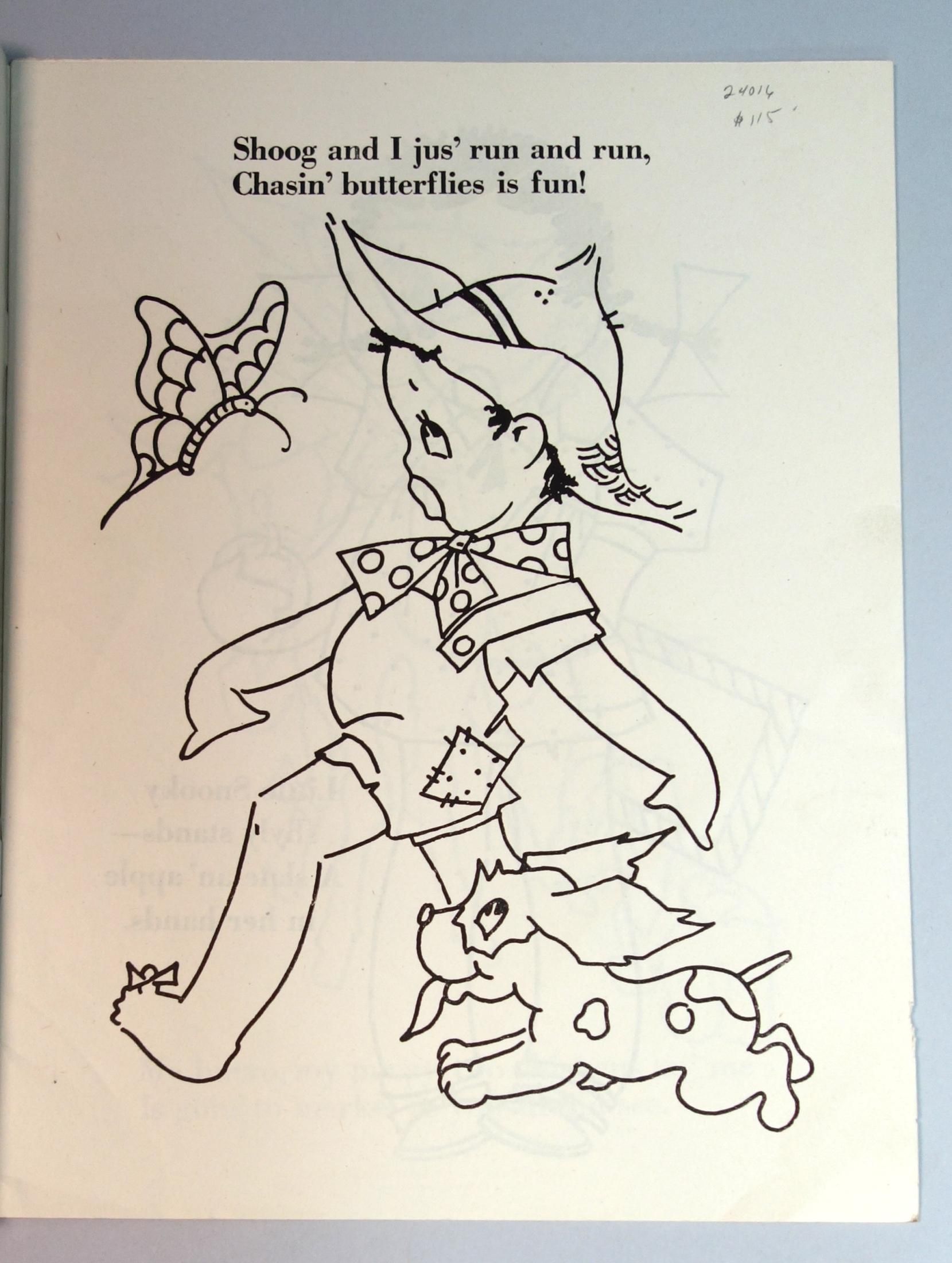 Little brown koko coloring book
