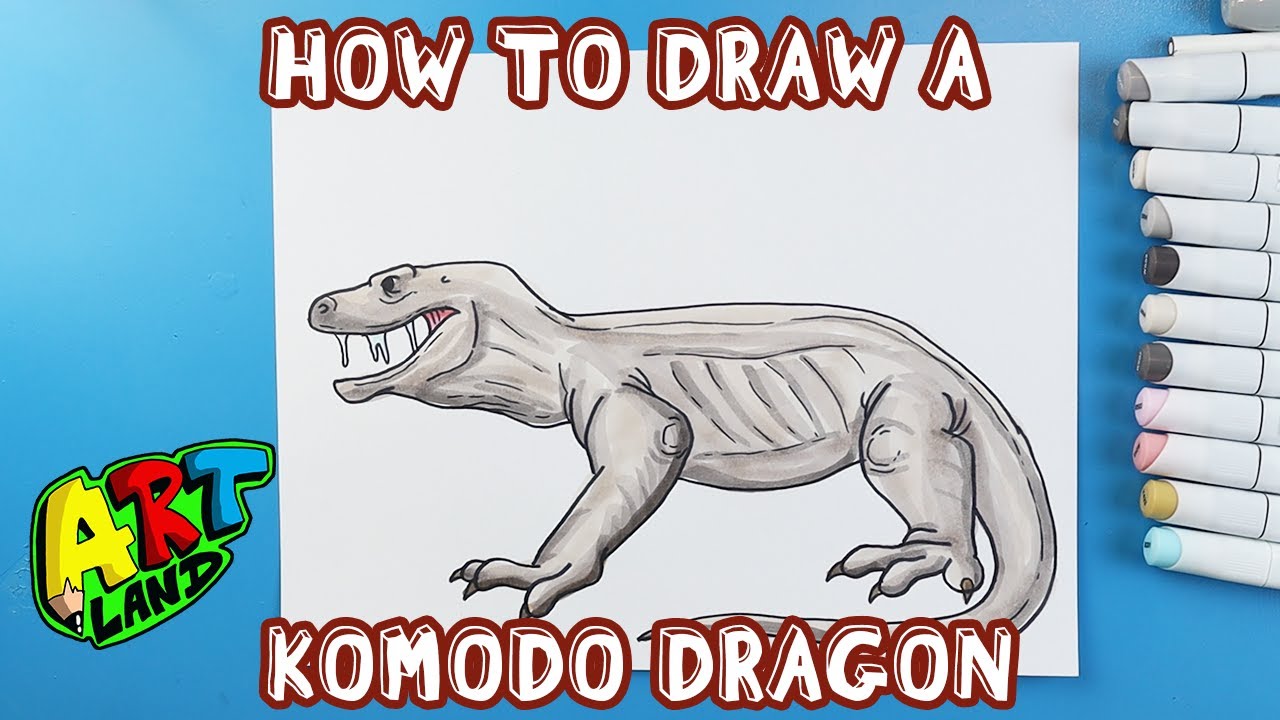 How to draw a koodo dragon