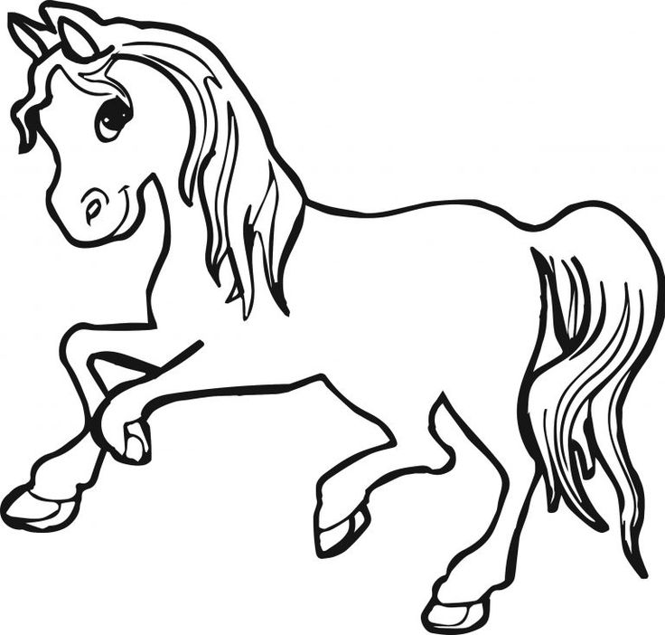 Pony coloring pages