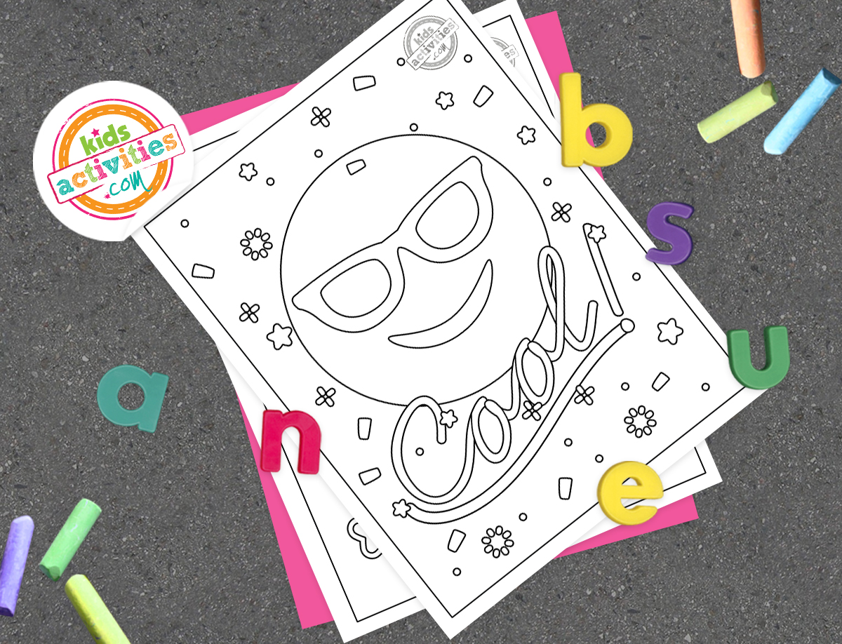 Printable cool design coloring pages kids activities blog