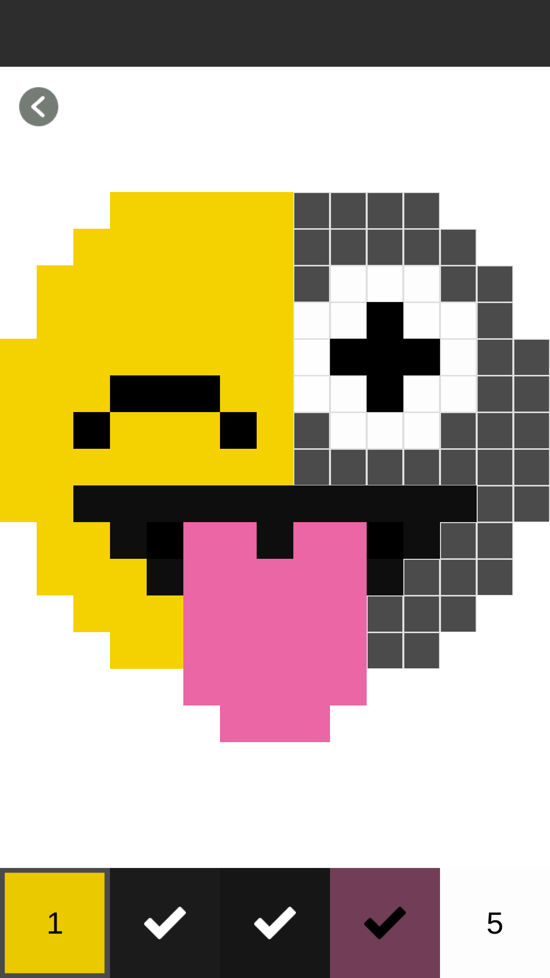 Emoji color by number pixel art emojiappstore for android