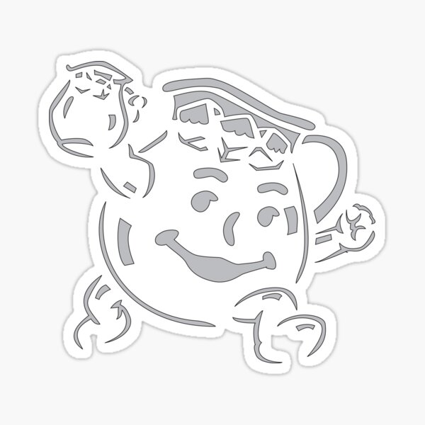 Koolaid man stickers for sale