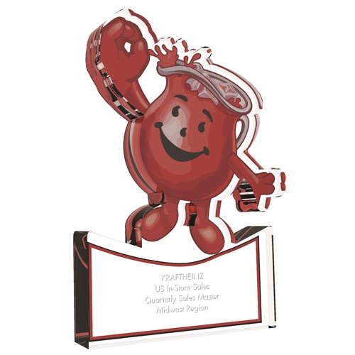 Kool aid man custom trophy