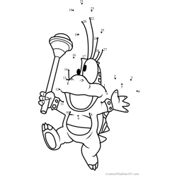 Koopa connect the dots printable worksheets