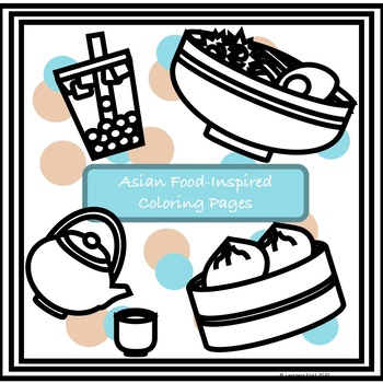 Korean coloring pages tpt