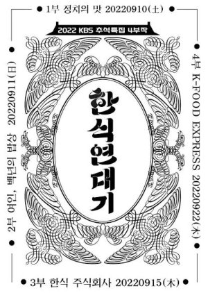 Korean food chronicles