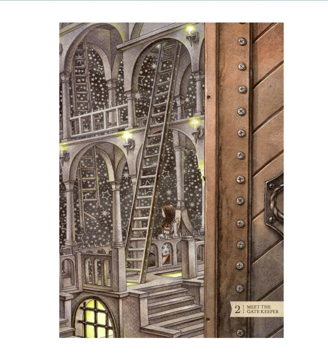 The mysterious mansion coloring book korean art paint illustration puzzle quiz