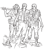 Korean war veterans memorial coloring page free printable coloring pages